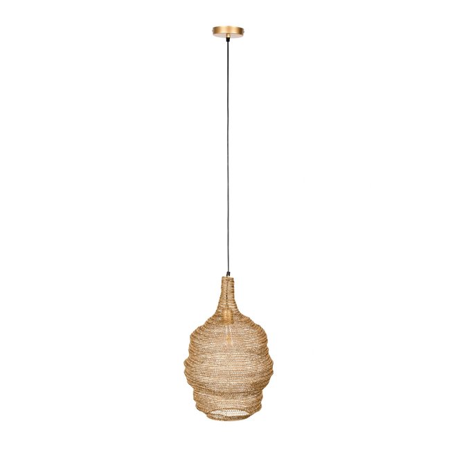 Hanglamp Lena M Brass