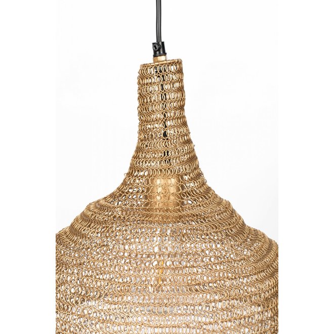 Hanglamp Lena M Brass