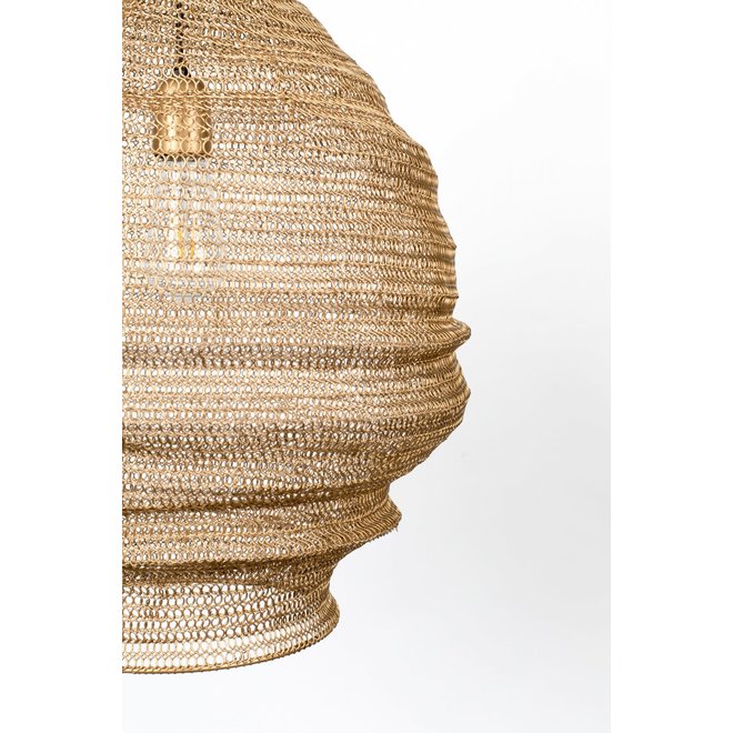 Hanglamp Lena M Brass