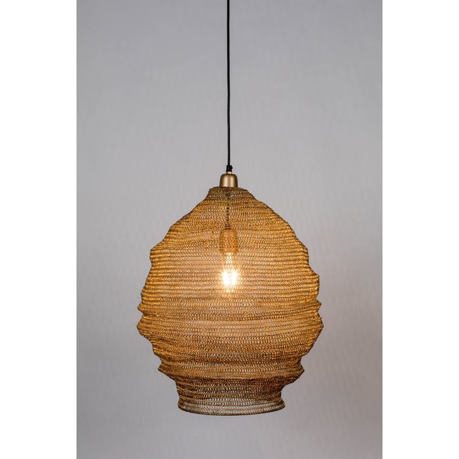 Hanglamp Lena L Brass