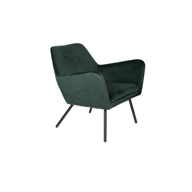 Fauteuil Bon Velvet - Groen