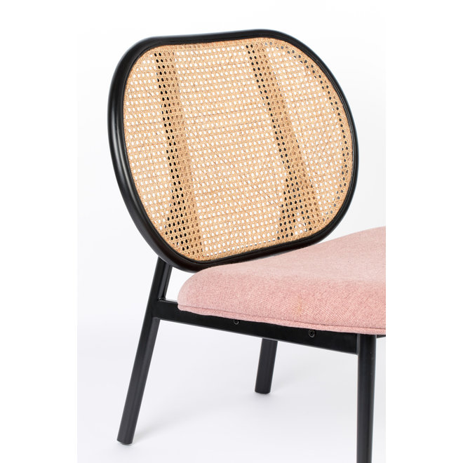 Fauteuil Spike Natural/- - Rose