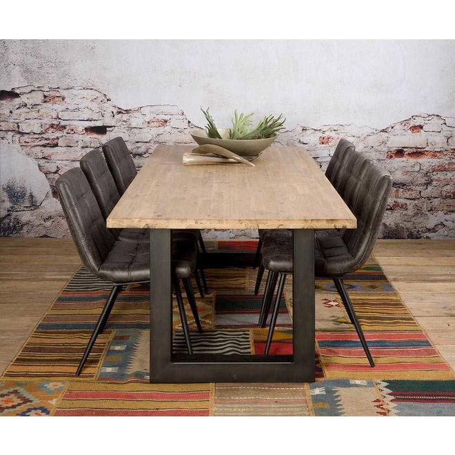 Trego - Dining Table 220c 036 Acacia New Smoke