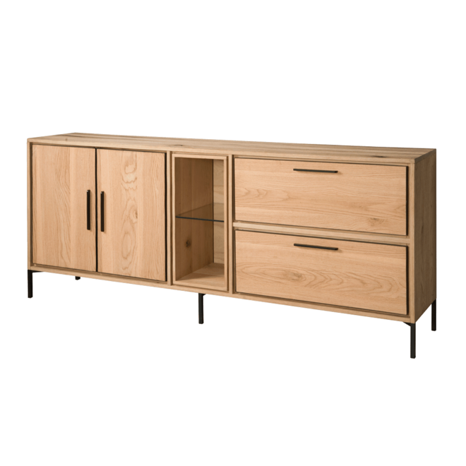 Dressoir Ravenna met 2 Deuren en 2 Lades ↕90cm ↔220cm