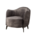 Bondo Fauteuil - Bliss 3 Dark Greyleg Powder Coating