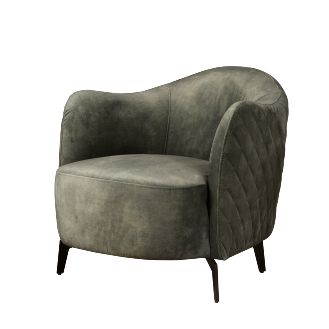 Bondo Fauteuil - Bliss 20 Dark Greenleg Powder Coating