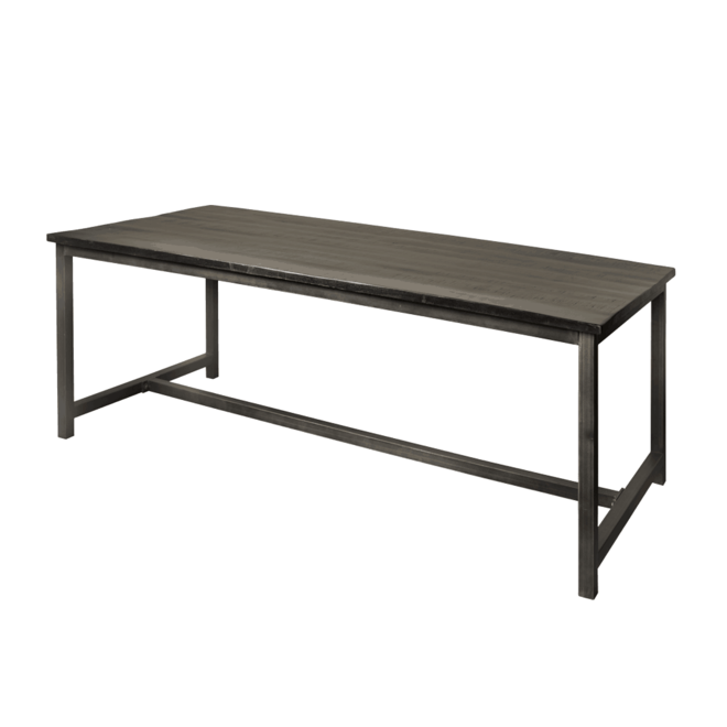 Paterno - Eettafel 180x90mango Black Wood