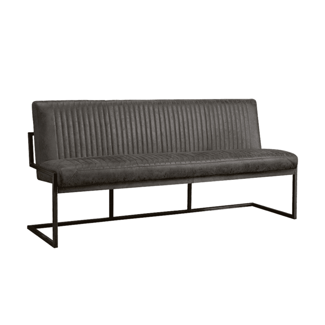 Ferro Bench 205 - Fabric Antraciteframe Metal