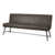 Belmonte Bench 185 - Fabric Cherokee 1 Greyframe Metal