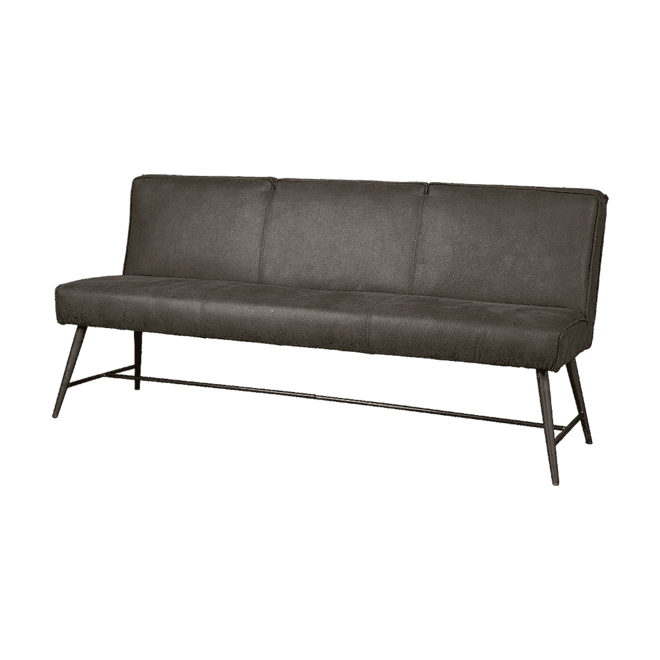 Belmonte Bench 155 - Fabric Cherokee 1 Greyframe Metal