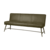 Belmonte Bench 155 - Fabric Cherokee 13 Greenframe Metal