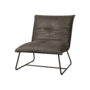 Seda Fauteuil - Fabric Cherokee 1 Greyframe Metal