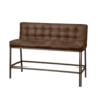 Vasco Bench 130 - Fabric Amazon 8 Brownframe Metal