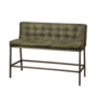 Vasco Bench 130 - Fabric Amazon 17 Greenframe Metal
