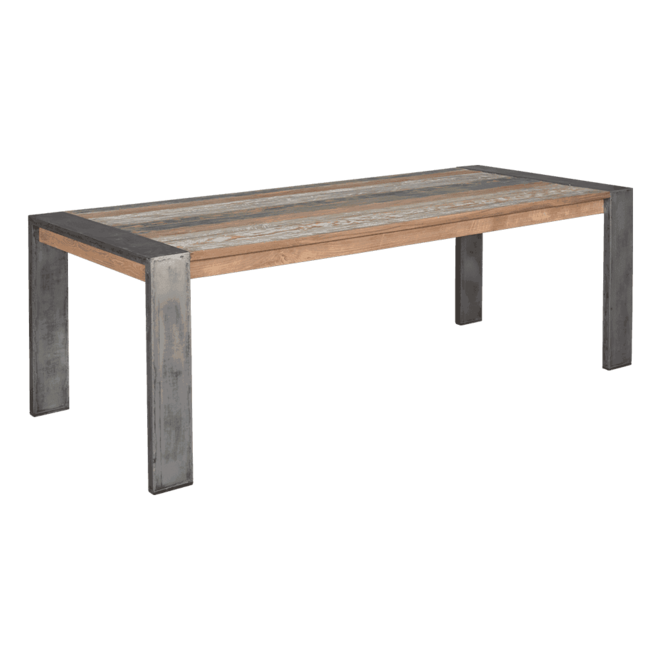 Novara Eettafel 200x100 Kdc 183 - Recycled Teak