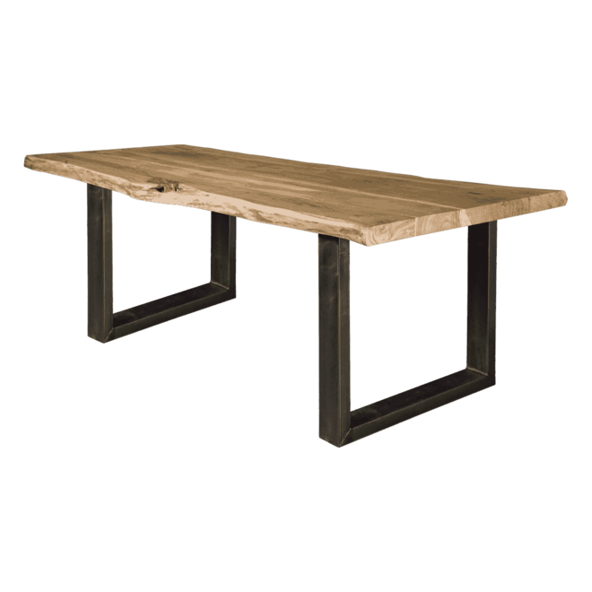 Urbania Tree-trunk Dining Table 220x100 - Top 6/3acacia Hollow Stain Free Protection