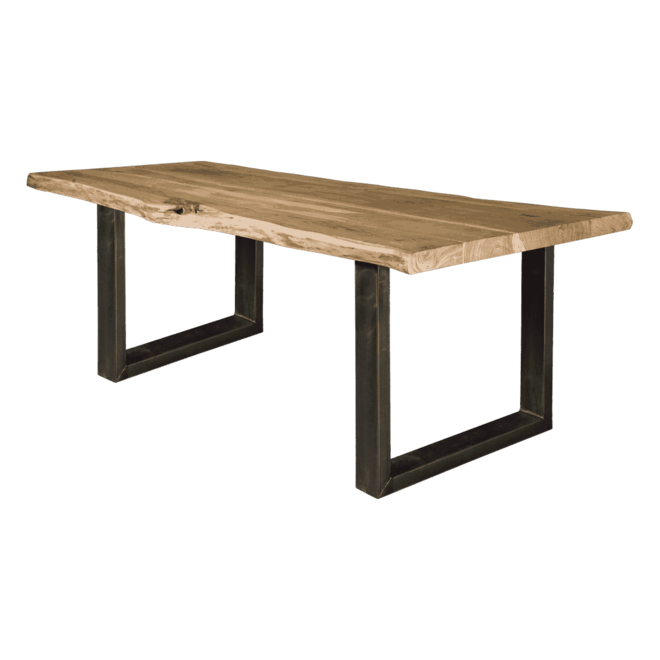 Urbania Tree-trunk Dining Table 240x100 - Top 6/3acacia Solid Stain Free Protection