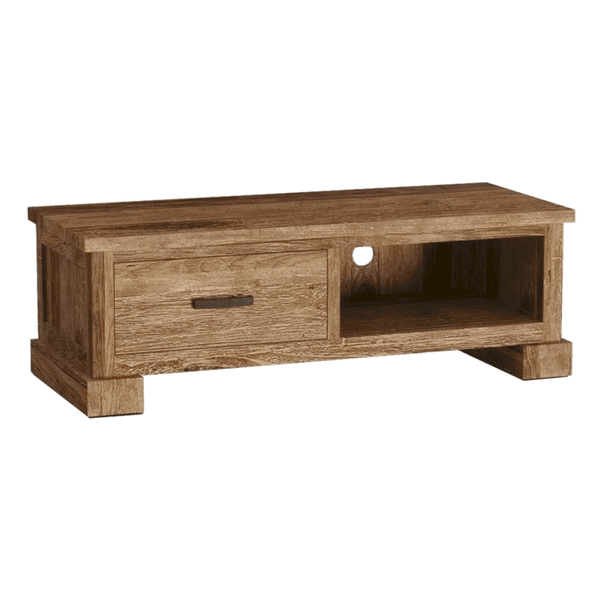 Lorenzo TV-meubel 1 Drw.c134 Drift Wood