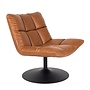 Dutchbone Bar Fauteuil Bruin Kunstleer