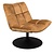 Dutchbone Bar Fauteuil Velvet Goud