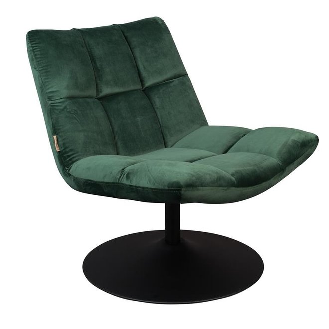 Dutchbone Bar Fauteuil Velvet Groen