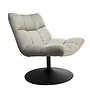 Dutchbone Bar Fauteuil Lichtgrijs Textiel