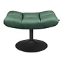 Dutchbone Bar Hocker Velvet Groen