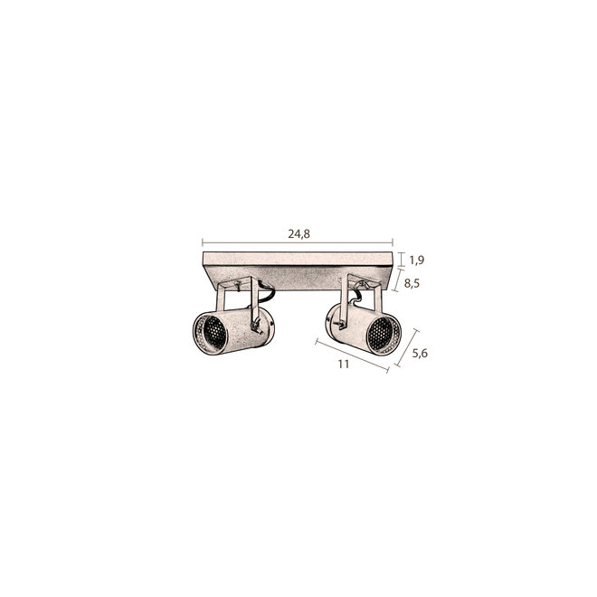 Spot Light Scope 2 Dtw - Zwart