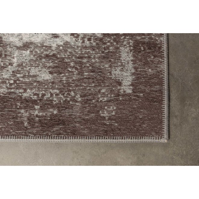 Vloerkleed Caruso 170x240 Distressed - Bruin