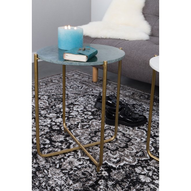 SideEettafel Timpa Marble - Groen