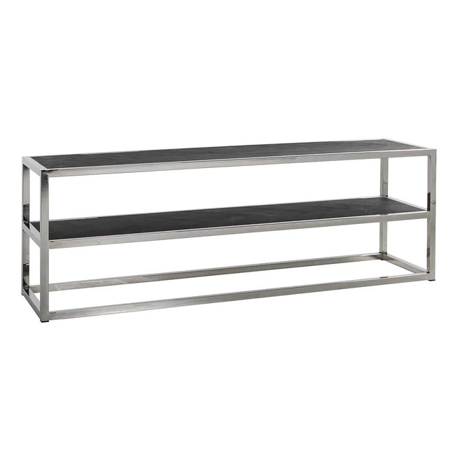 TV-dressoir Blackbone silver (Zilver)