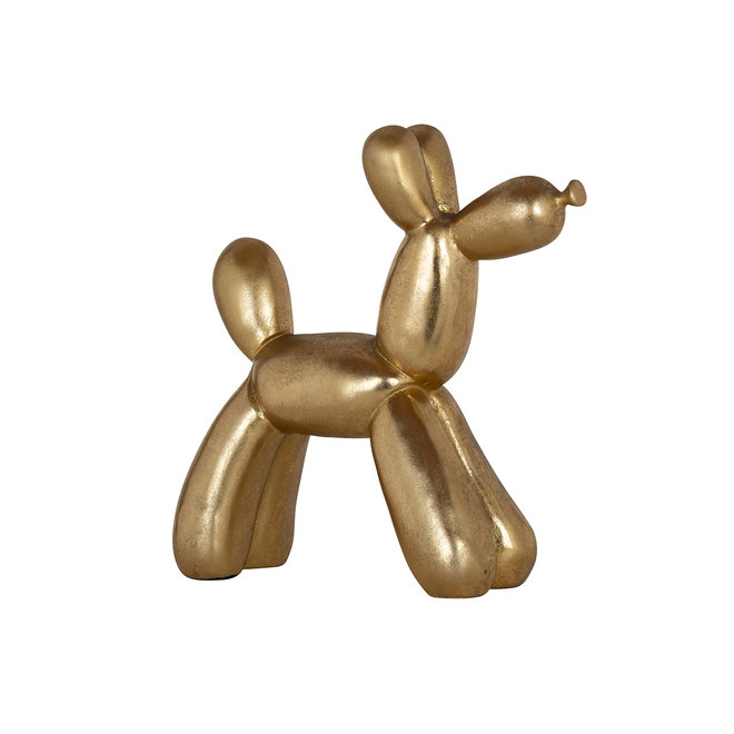 Dog deco object (Goud)