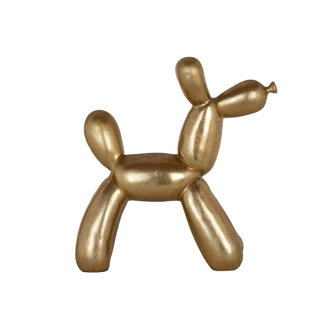 Dog deco object (Goud)