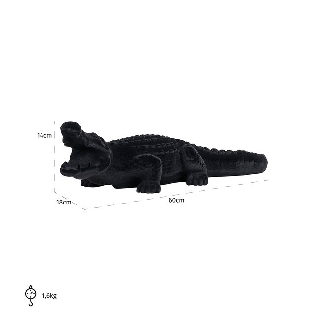 Crocodile Mojo black (Zwart)