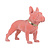 Dog Spike pink (Roze)