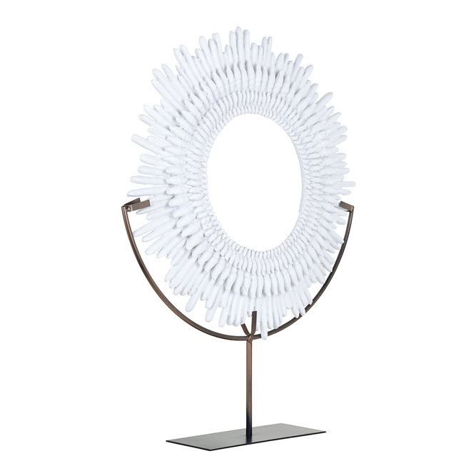 Decoratieve standaard Anthelia white (Wit)