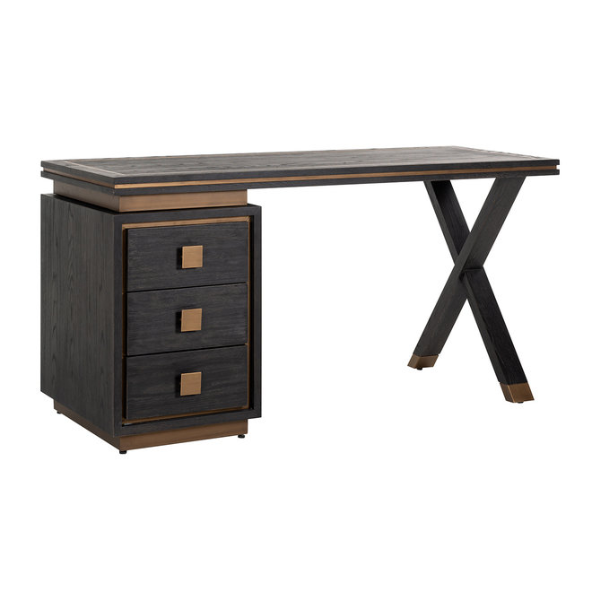 Bureau Hunter 3-laden 150x60 (Goud)