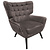 Fauteuil Emily Stone velvet (Quartz Stone 101)