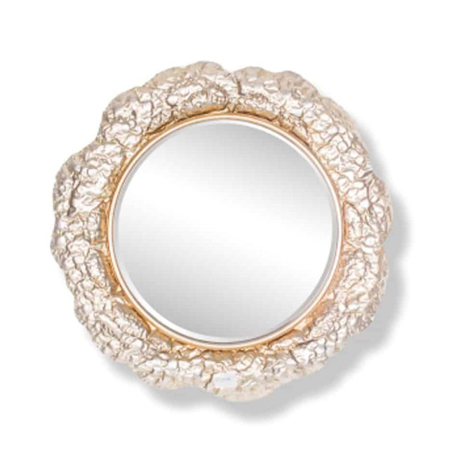 Spiegel Chadd rond (Goud)