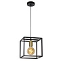 Lucide Ruben - Hanglamp 1xE27 Zwart