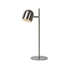 Lucide Skanska - Bureaulamp Ø 16 cm LED Dimb. 1x5W 3000K Mat chroom