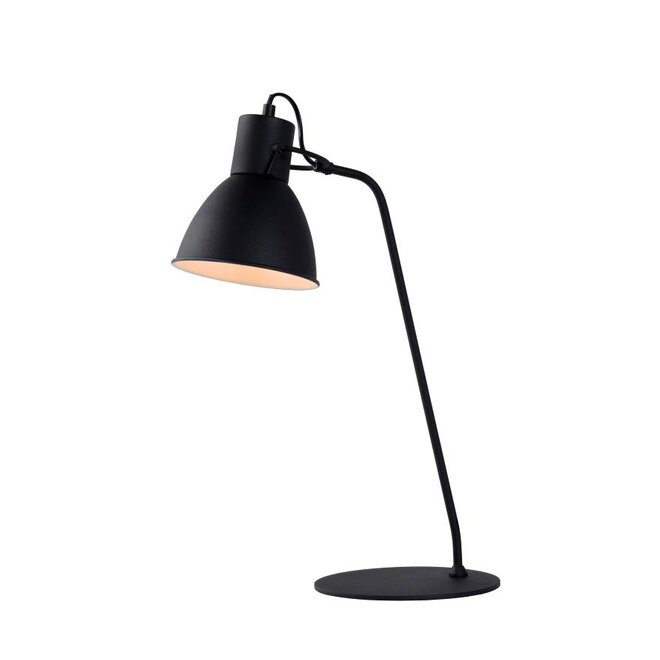 Lucide Shadi - Bureaulamp Ø 20 cm 1xE14 Zwart