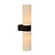 Lucide Jesse - Wandlamp Badkamer 2xG9 IP44 Zwart