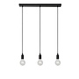 Lucide Fix Multiple - Hanglamp 3xE27 Zwart