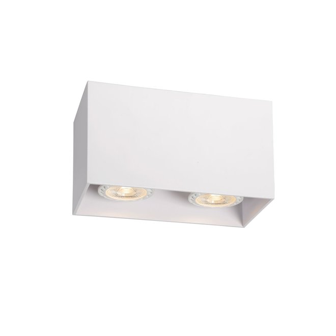 Lucide Bodi - Plafondspot 2xGU10 Wit