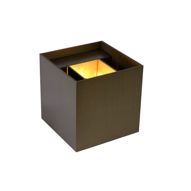 Lucide Xio - Wandlamp LED Dimb. G9 1x3,5W 2700K Koffie