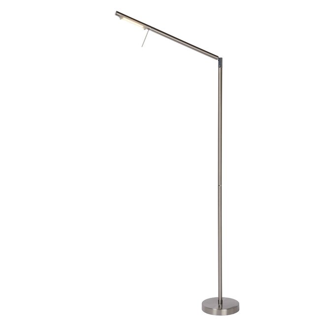 Lucide Bergamo - Leeslamp LED Dimb. 1x6W 3000K Mat chroom