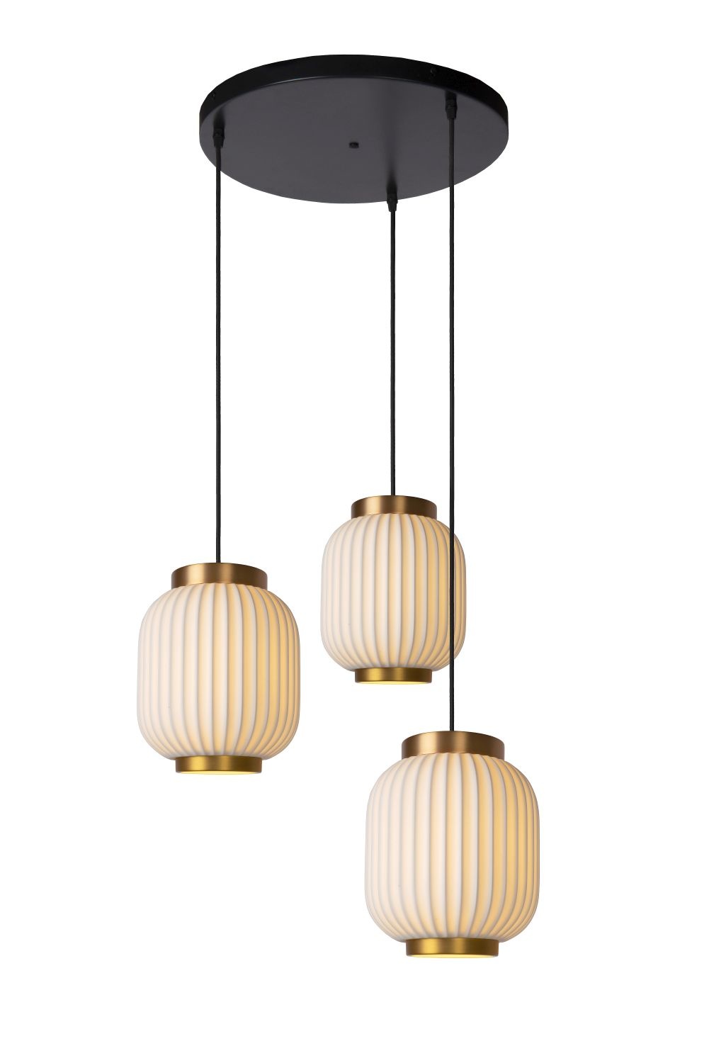 Lucide Gosse - Hanglamp 3xE27 Wit