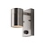 Lucide Arne-led - Wandspot Buiten Ø 6,3 cm LED GU10 1x5W 2700K IP44 Mat chroom