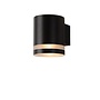 Lucide Basco-led - Wandlamp Buiten Ø 9 cm LED GU10 1x5W 2700K IP54 Zwart